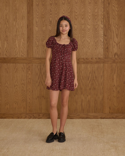 Rylee + Cru Teen Ivy Dress - Harvest Berry