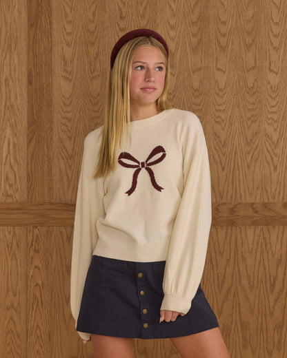 Rylee + Cru Teen Aspen Sweater - Bow