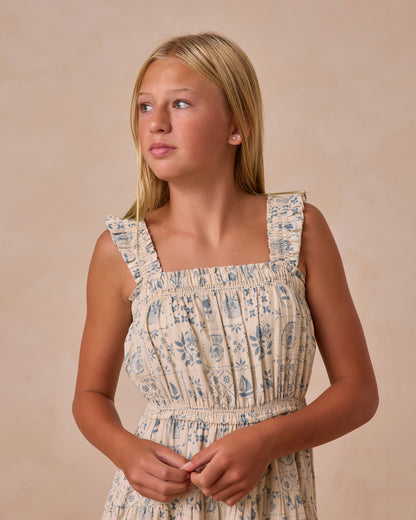 Rylee + Cru Teen Josie Dress - Tile