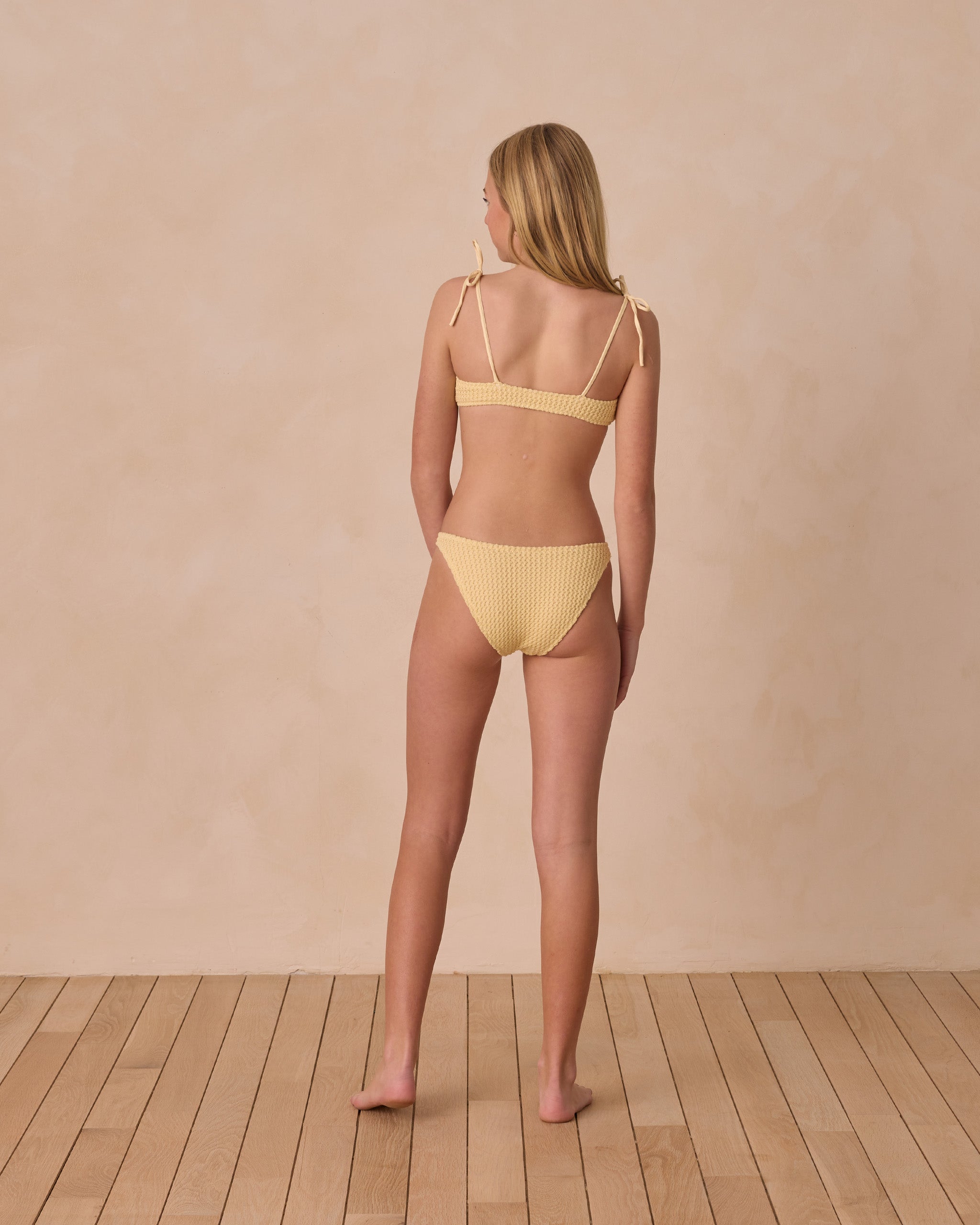 Rylee + Cru Teen Alba Bikini Set - Yellow