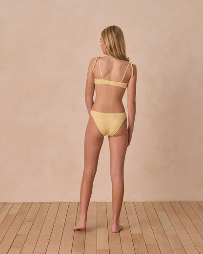 Rylee + Cru Teen Alba Bikini Set - Yellow