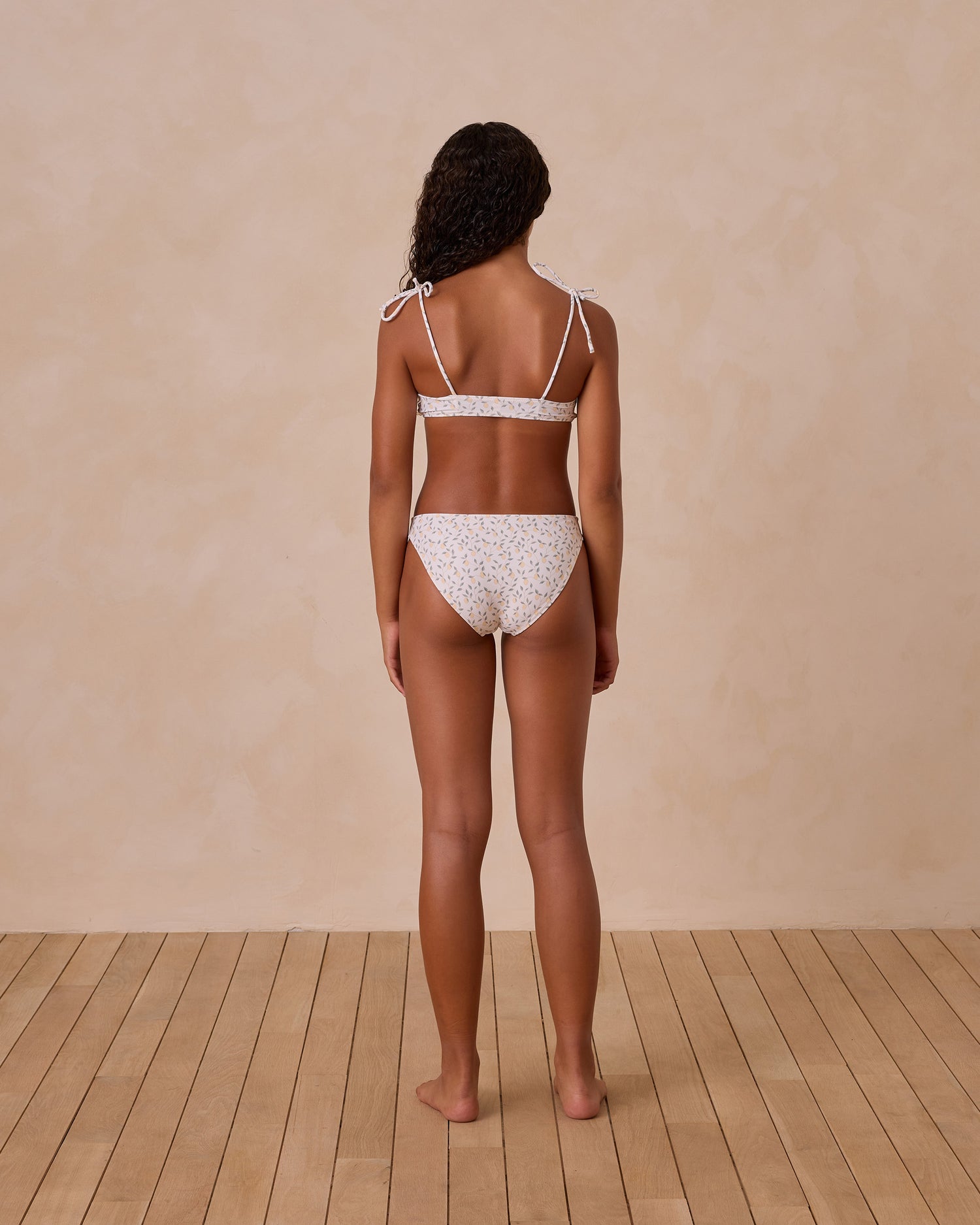 Rylee + Cru Teen Alba Bikini Set - Lemons