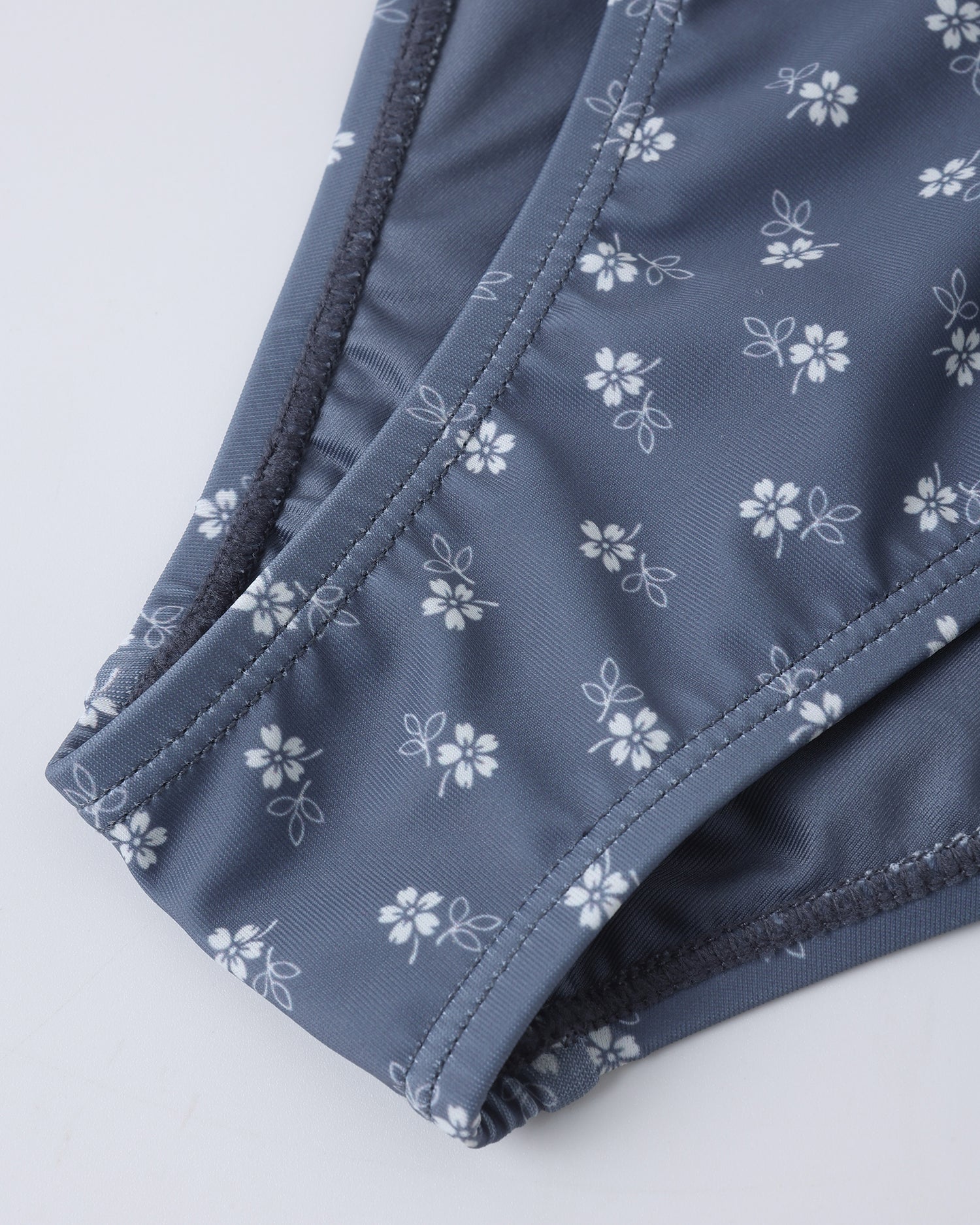 Rylee + Cru Teen Triangle Bikini Set - Ditsy