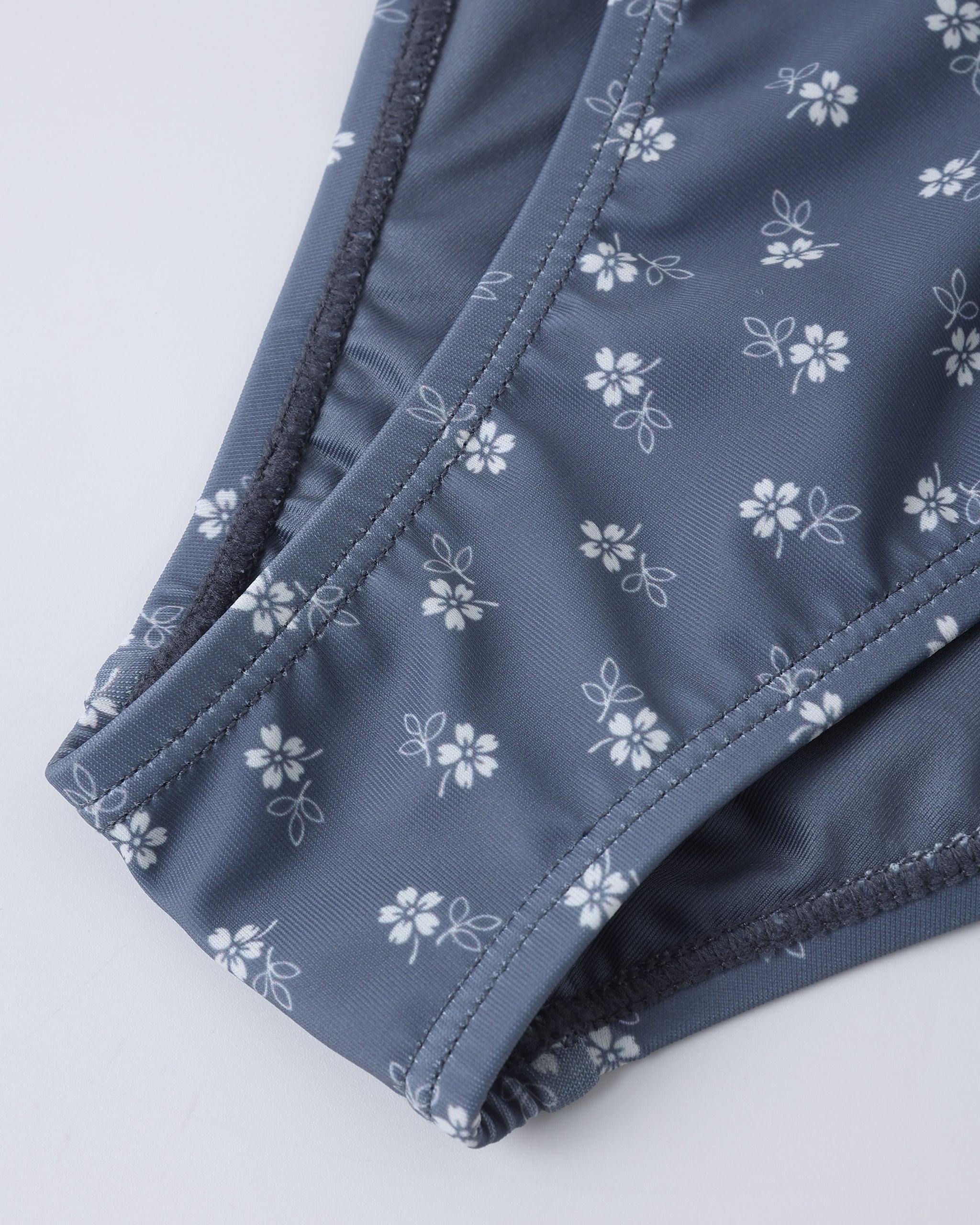 Rylee + Cru Teen Triangle Bikini Set - Ditsy