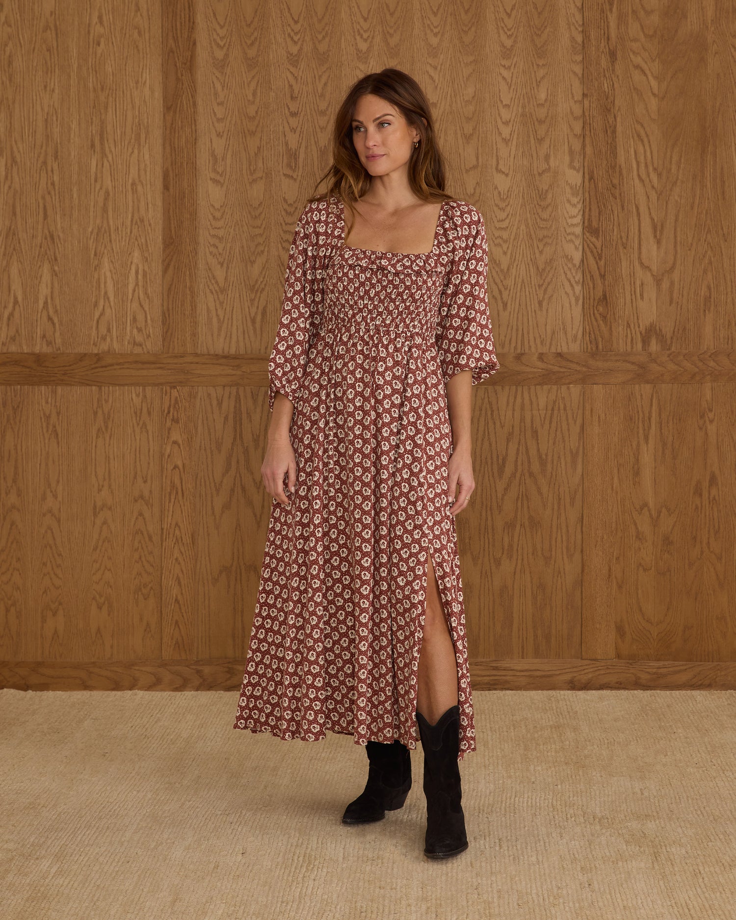 Rylee + Cru Women Magnolia Dress - Ruby Fleur