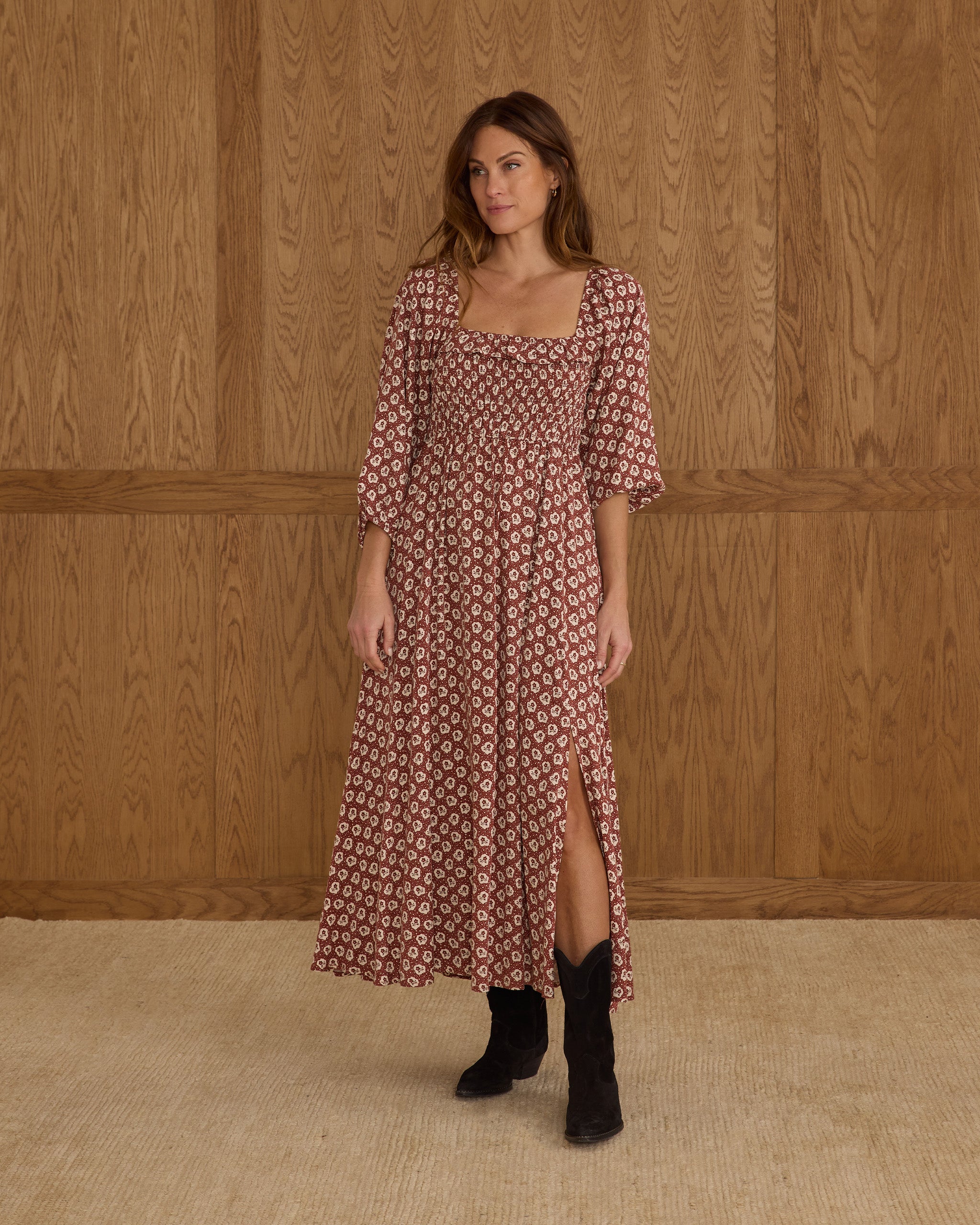 Rylee + Cru Women Magnolia Dress - Ruby Fleur