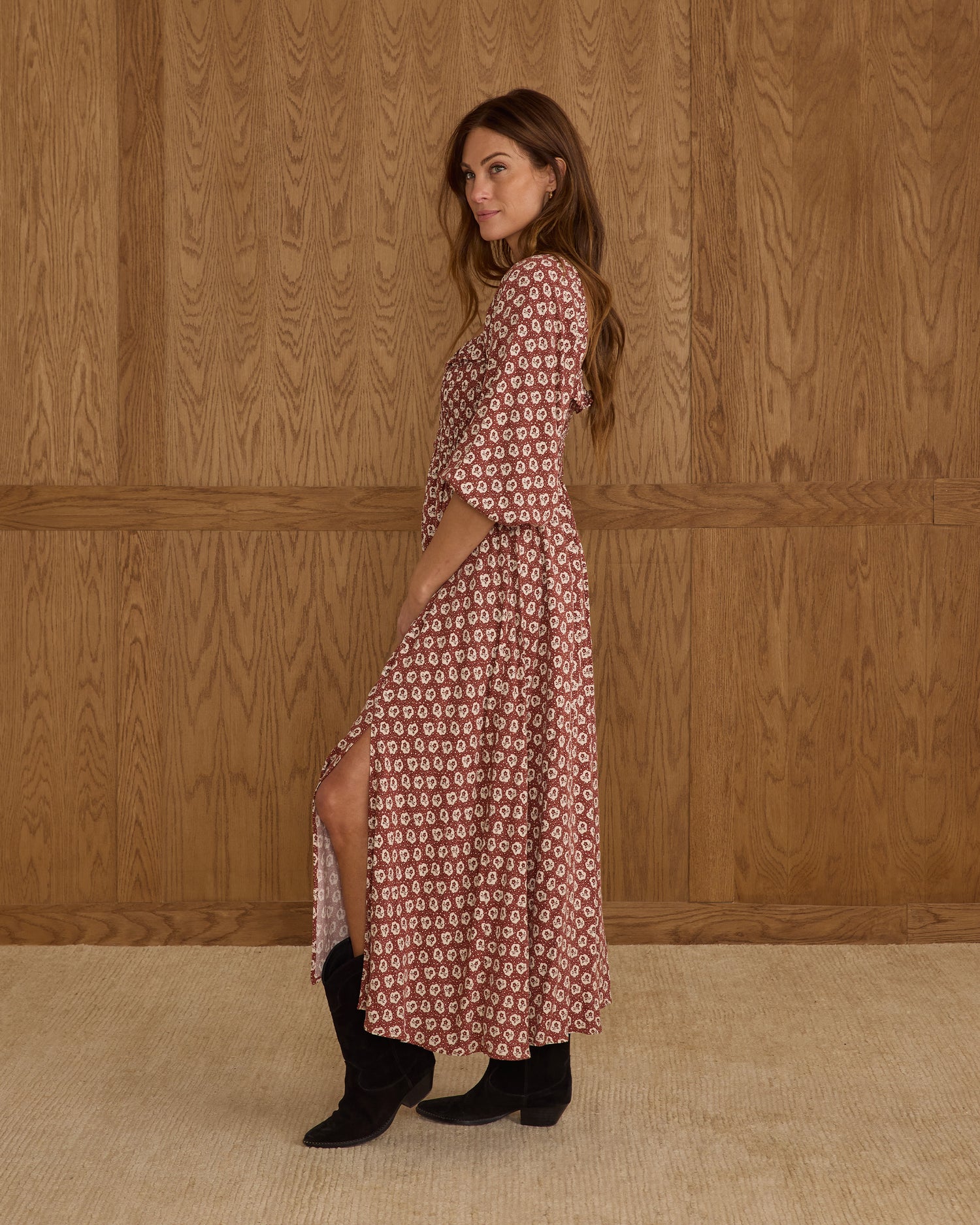 Rylee + Cru Women Magnolia Dress - Ruby Fleur