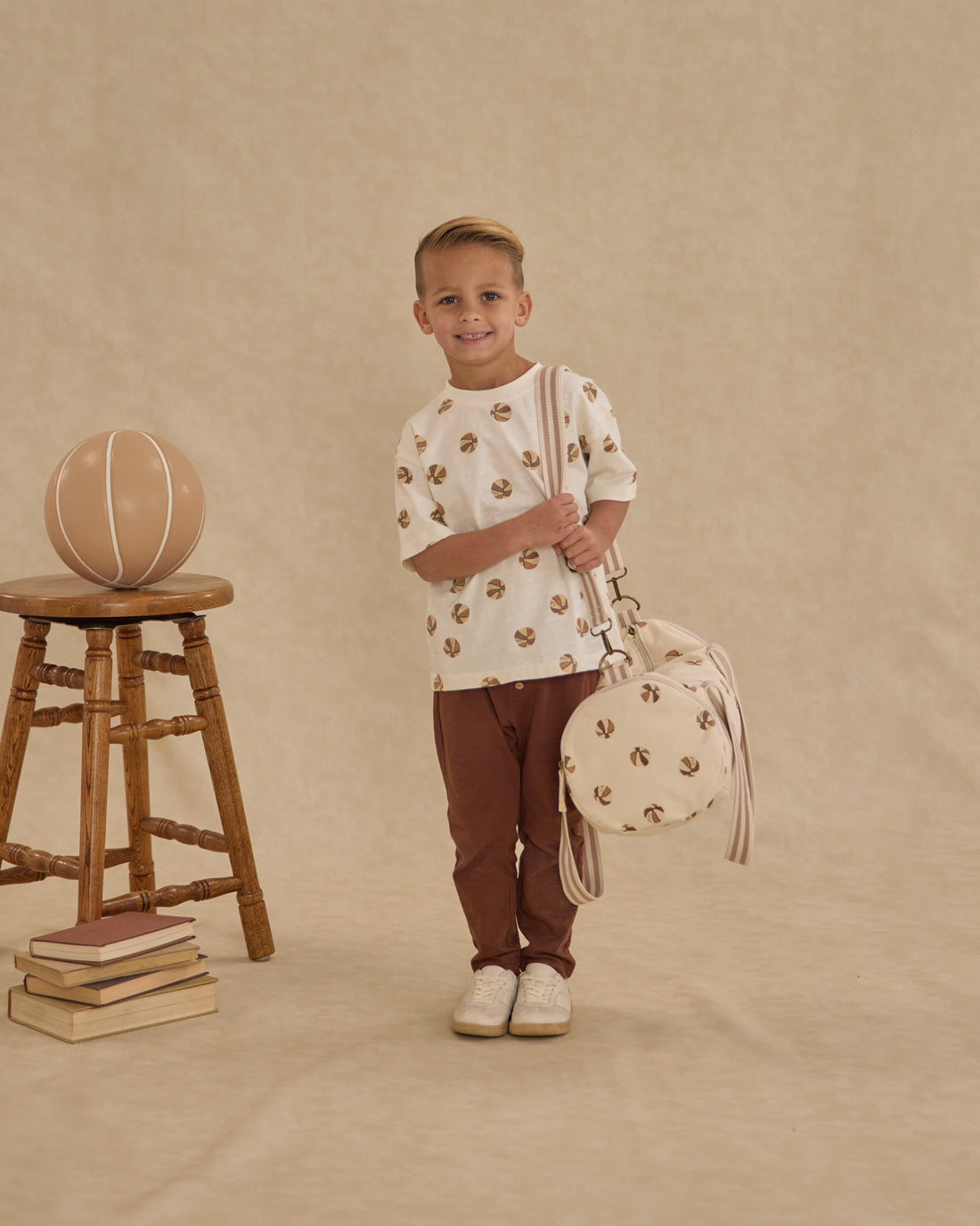 Rylee + Cru Duffle Bag - Basketball