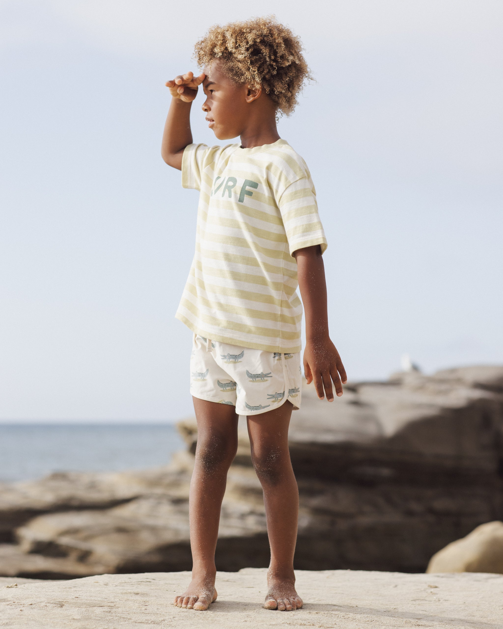 Rylee + Cru Relaxed Tee - Surf