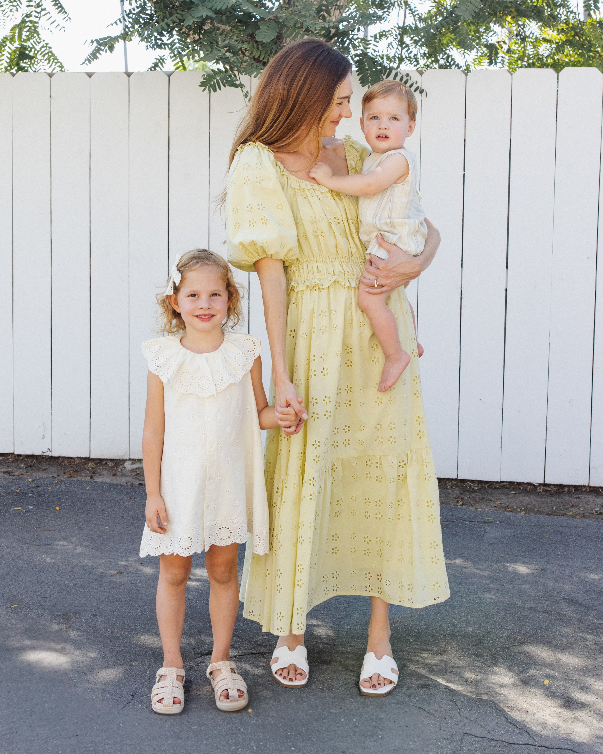 Rylee + Cru Marina Dress - Ivory
