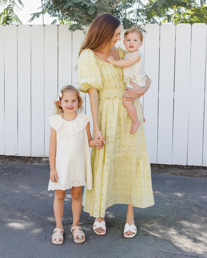 Rylee + Cru Marina Dress - Ivory