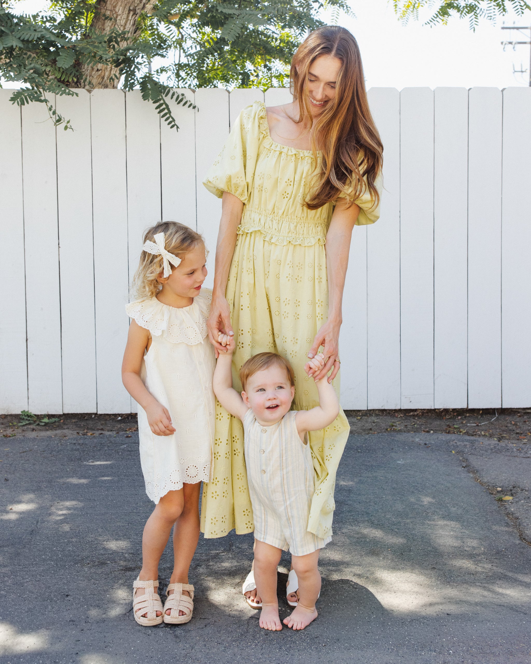 Rylee + Cru Mavrick Romper - Sea Stripe