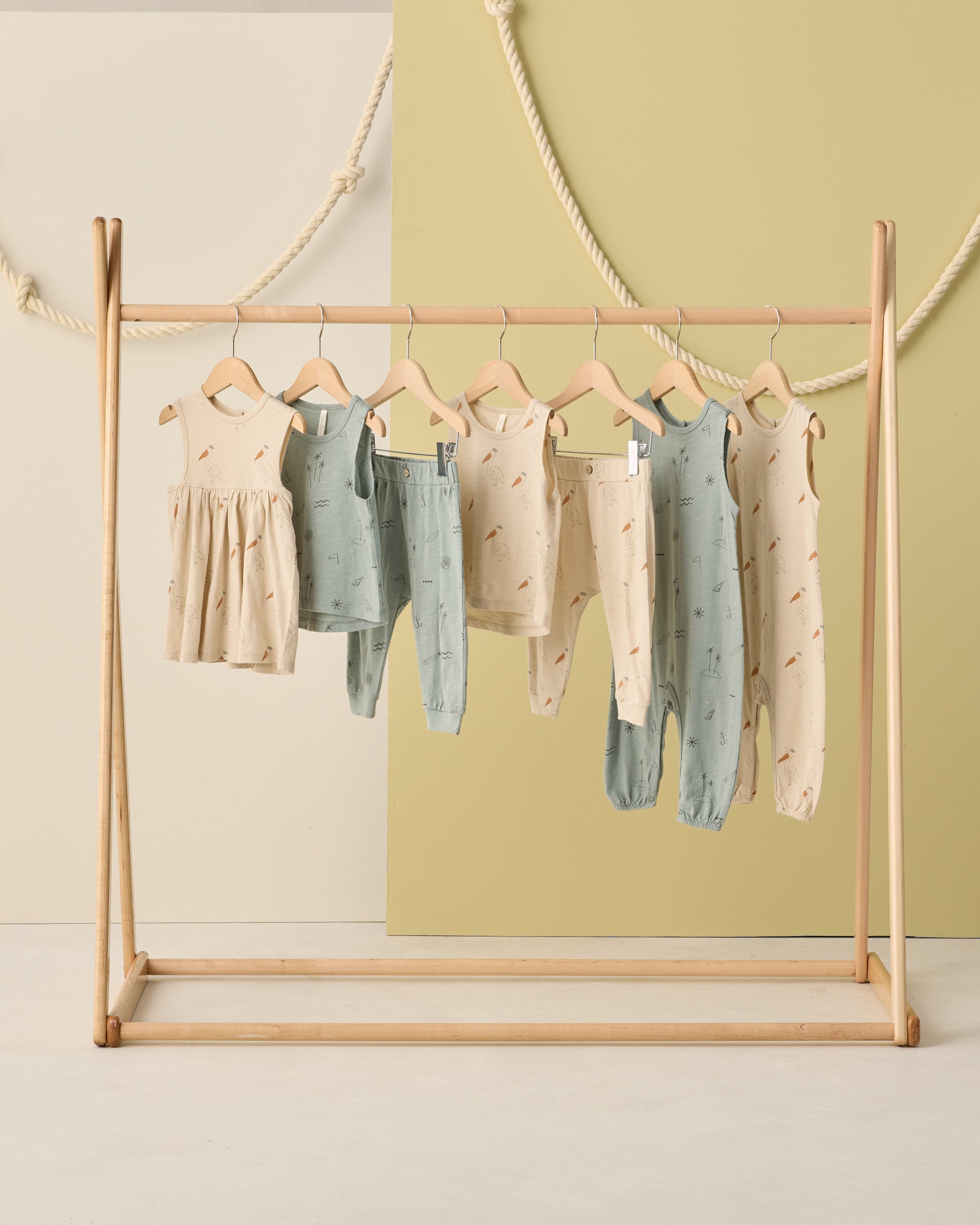 Rylee + Cru Mills Jumpsuit - Coastal
