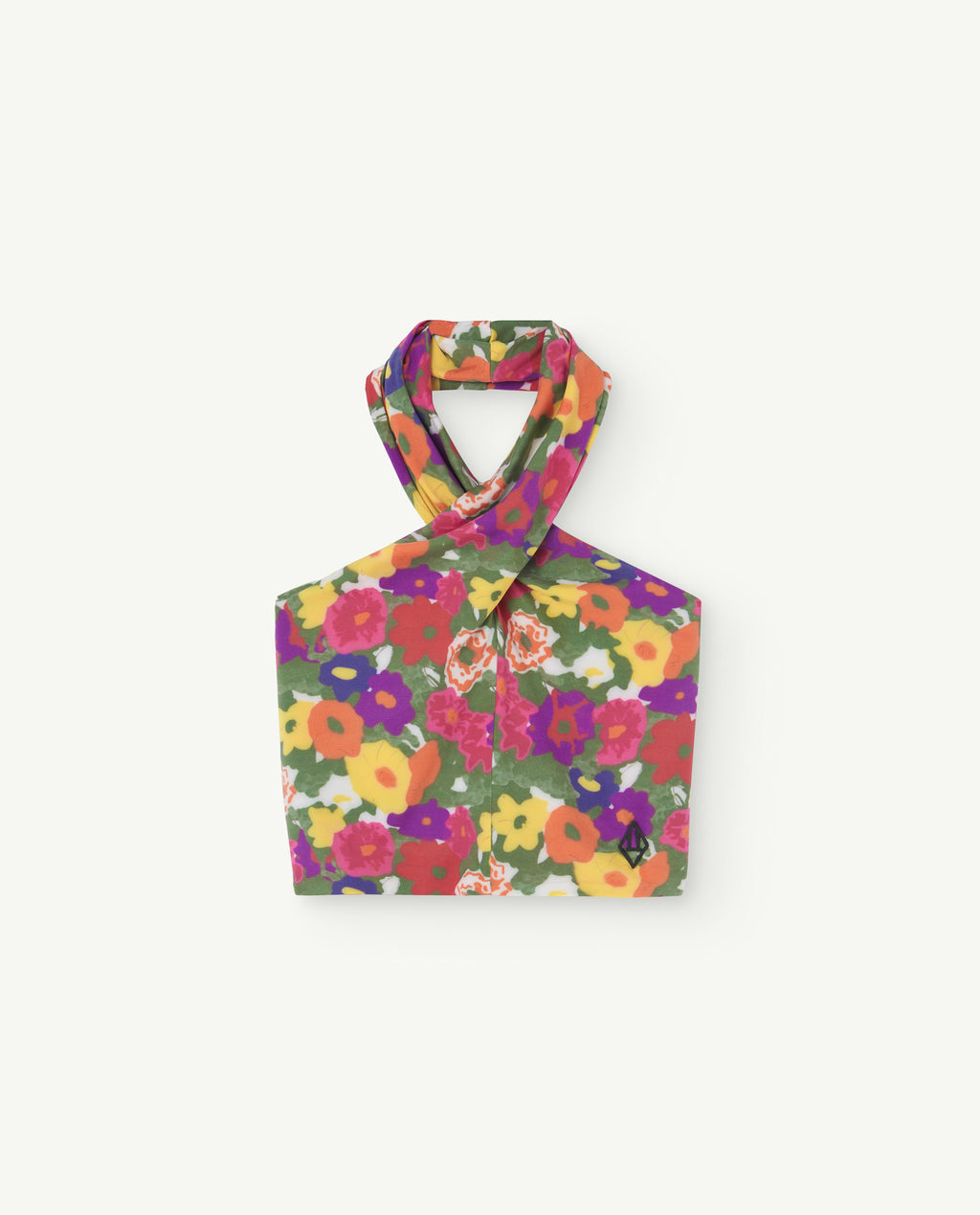 The Animals Observatory Duck Kids Top - Multicolor Flower