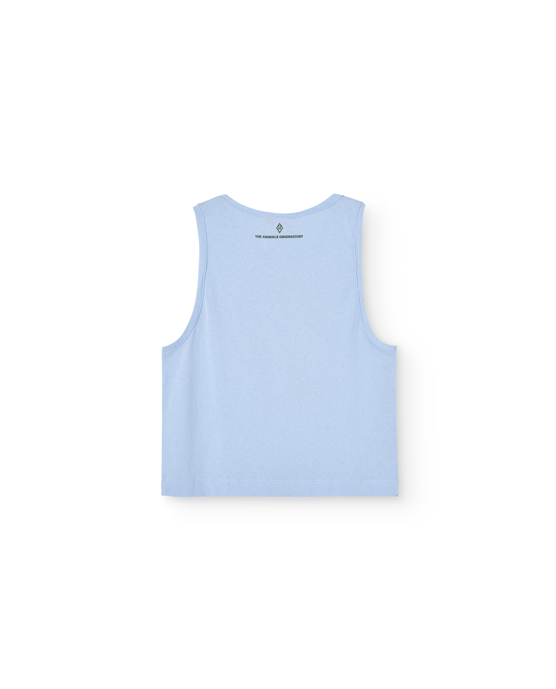 The Animals Observatory Frog Kid Tank Top - Soft Blue
