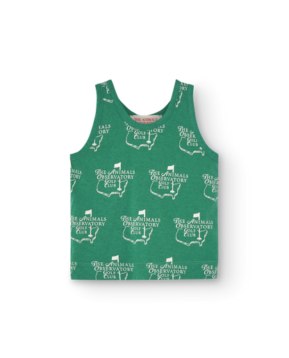 The Animals Observatory Macaque Baby Top - Green