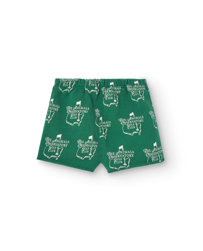 The Animals Observatory Turtledove Baby Shorts - Green