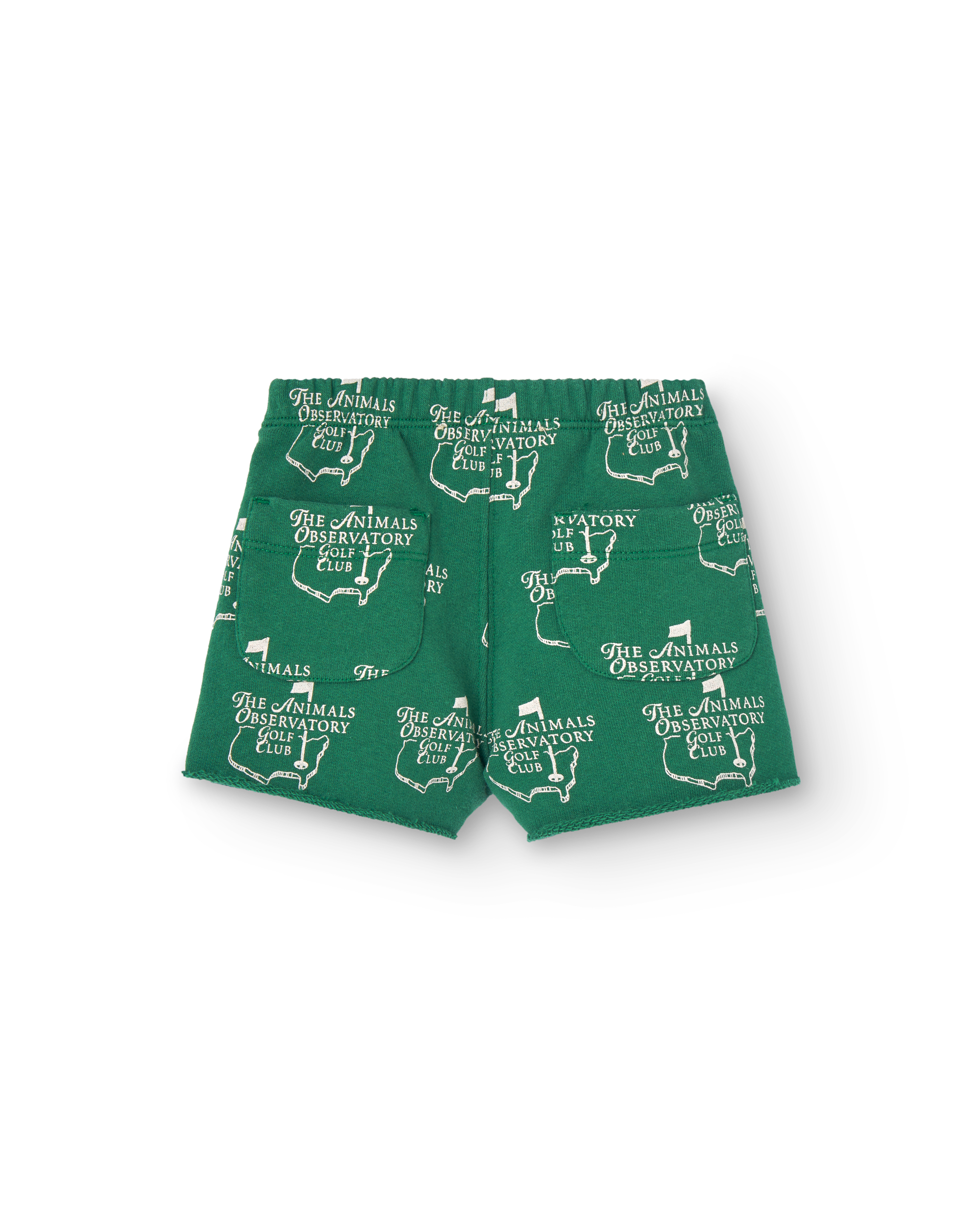 The Animals Observatory Turtledove Baby Shorts - Green
