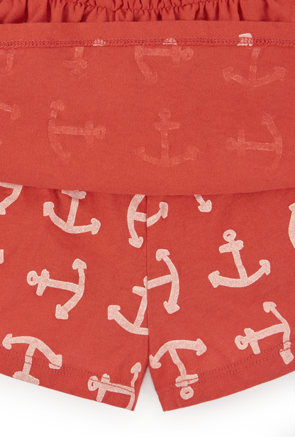 The Animals Observatory Kiwi Skort - Red