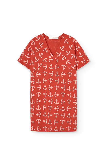 The Animals Observatory Walrus Dress - Red