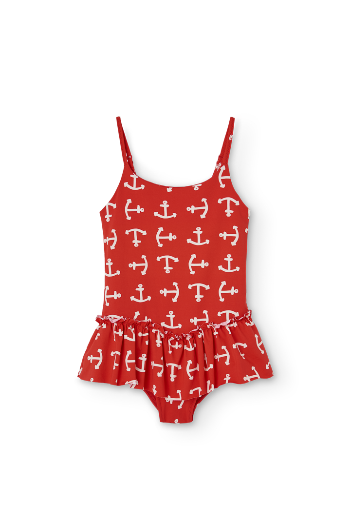The Animals Observatory Clownfish Swimsuit - Red