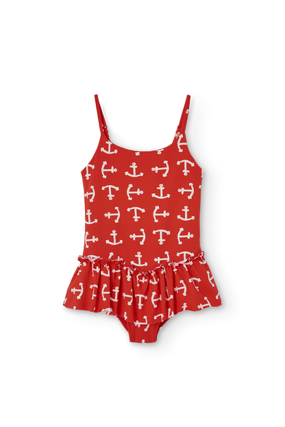 The Animals Observatory Clownfish Swimsuit - Red