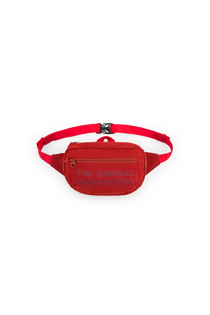 The Animals Observatory Wallaby Accessories Waist Bag - Fig Red