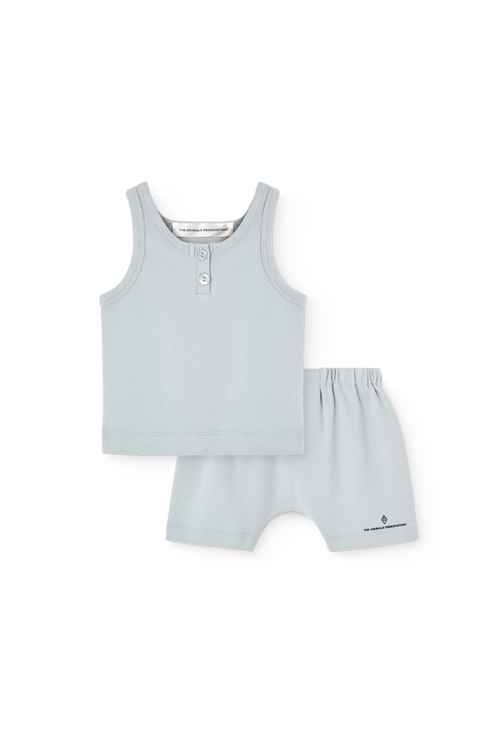 The Animals Observatory Daug Baby Set - Blue