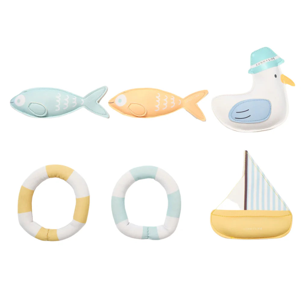 Sunny Life Dive Buddies Sid the Seagull - Multi Set of 6