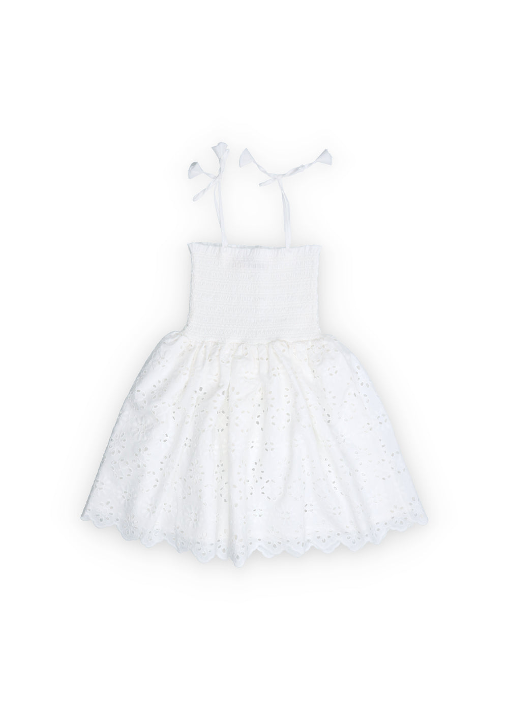 The New Society Sakura Dress - Pure Cloud