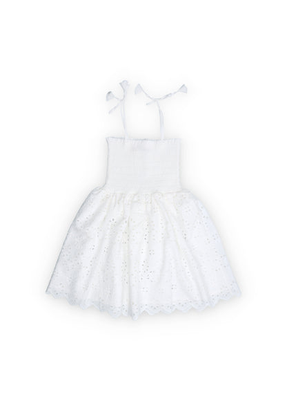The New Society Sakura Dress - Pure Cloud