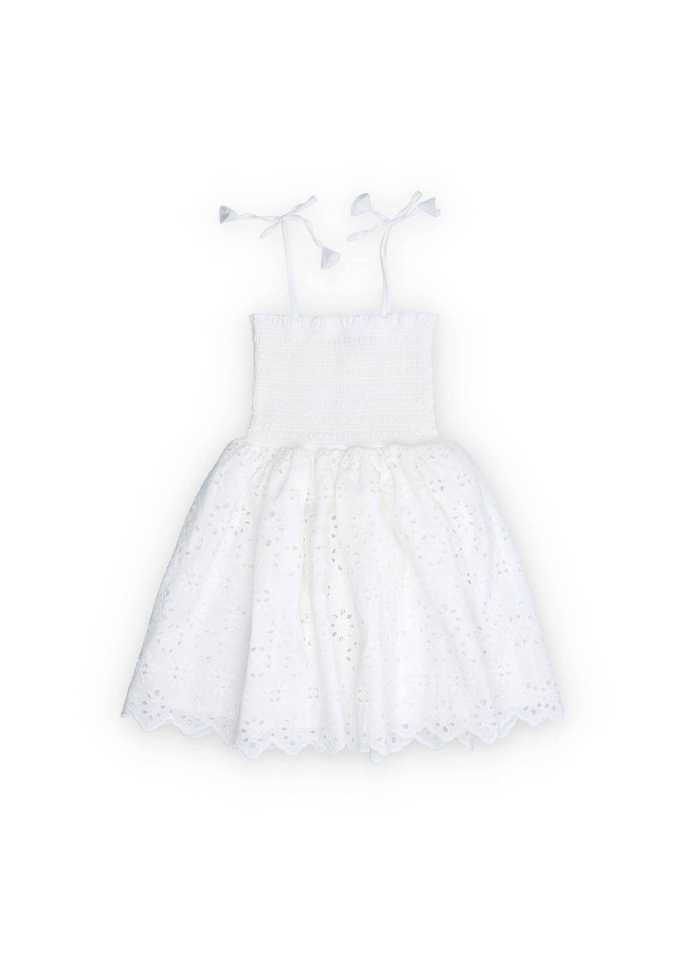 The New Society Sakura Dress - Pure Cloud