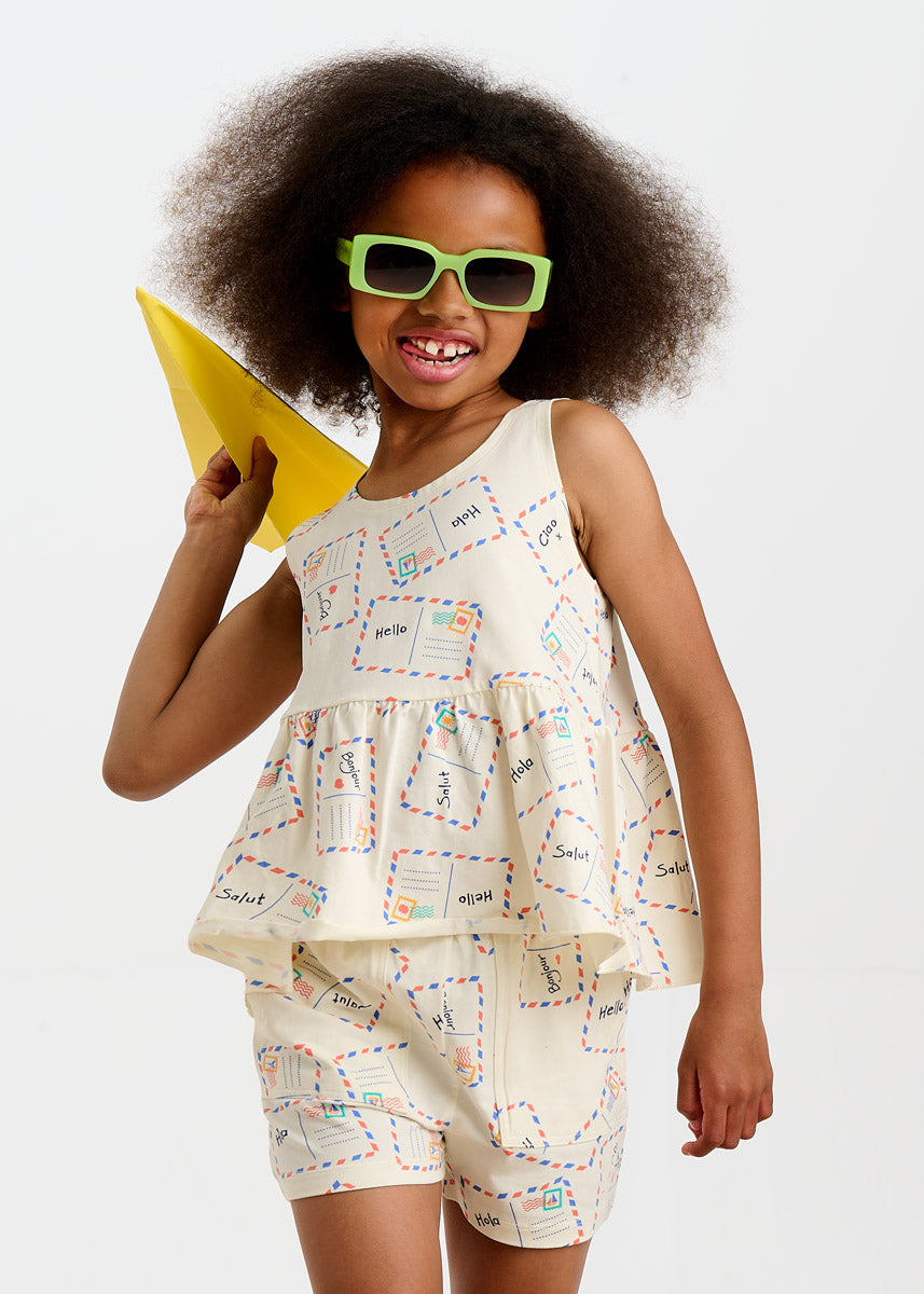 Bonnie Mob Sailor Kids Shorts - Postcard
