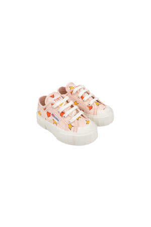 Tiny Cottons Tiny X Superga Hearts & Stars Sneakers - Pastel Pink