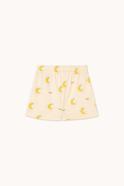 Tiny Cottons Midnight Sun Short - Light Cream