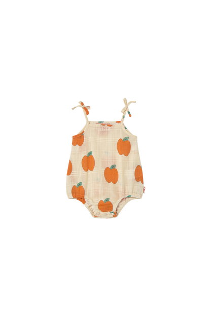 Tiny Cottons Apples Straps Body - Light Cream