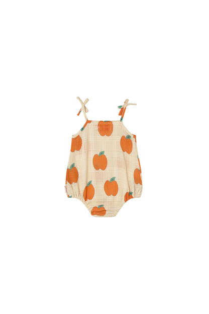 Tiny Cottons Apples Straps Body - Light Cream