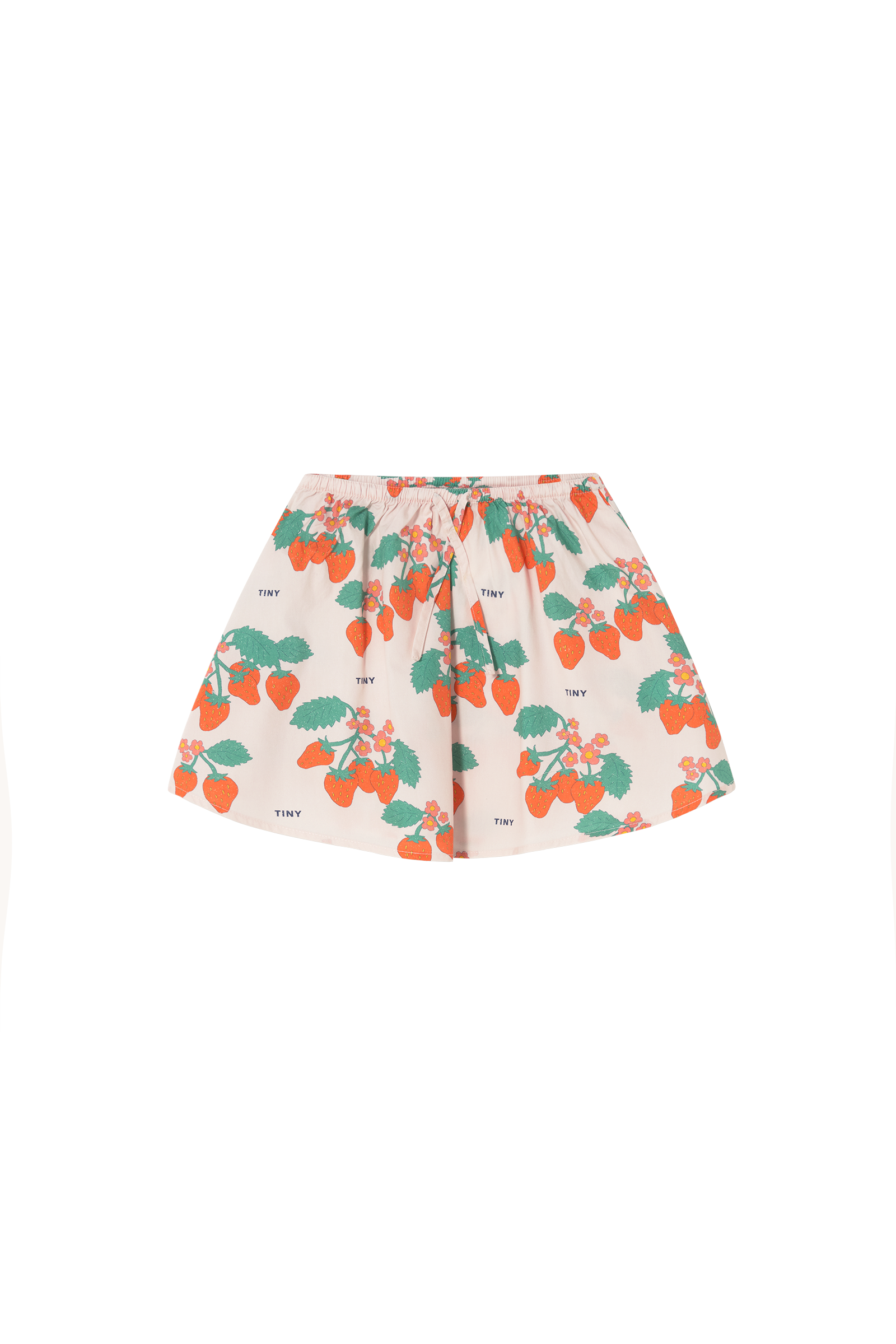 Tiny Cottons Strawberries Skirt - Pastel Pink