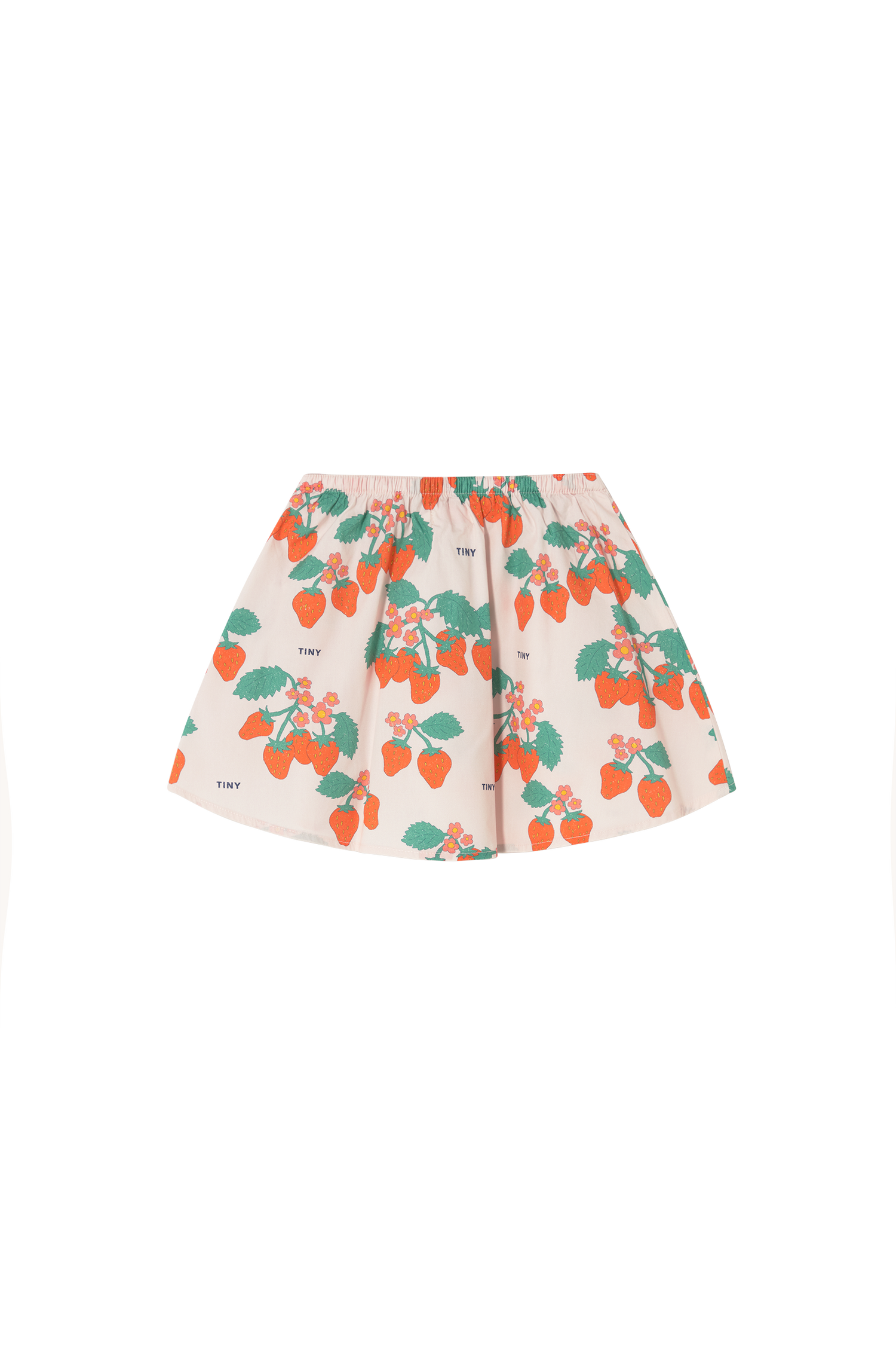Tiny Cottons Strawberries Skirt - Pastel Pink