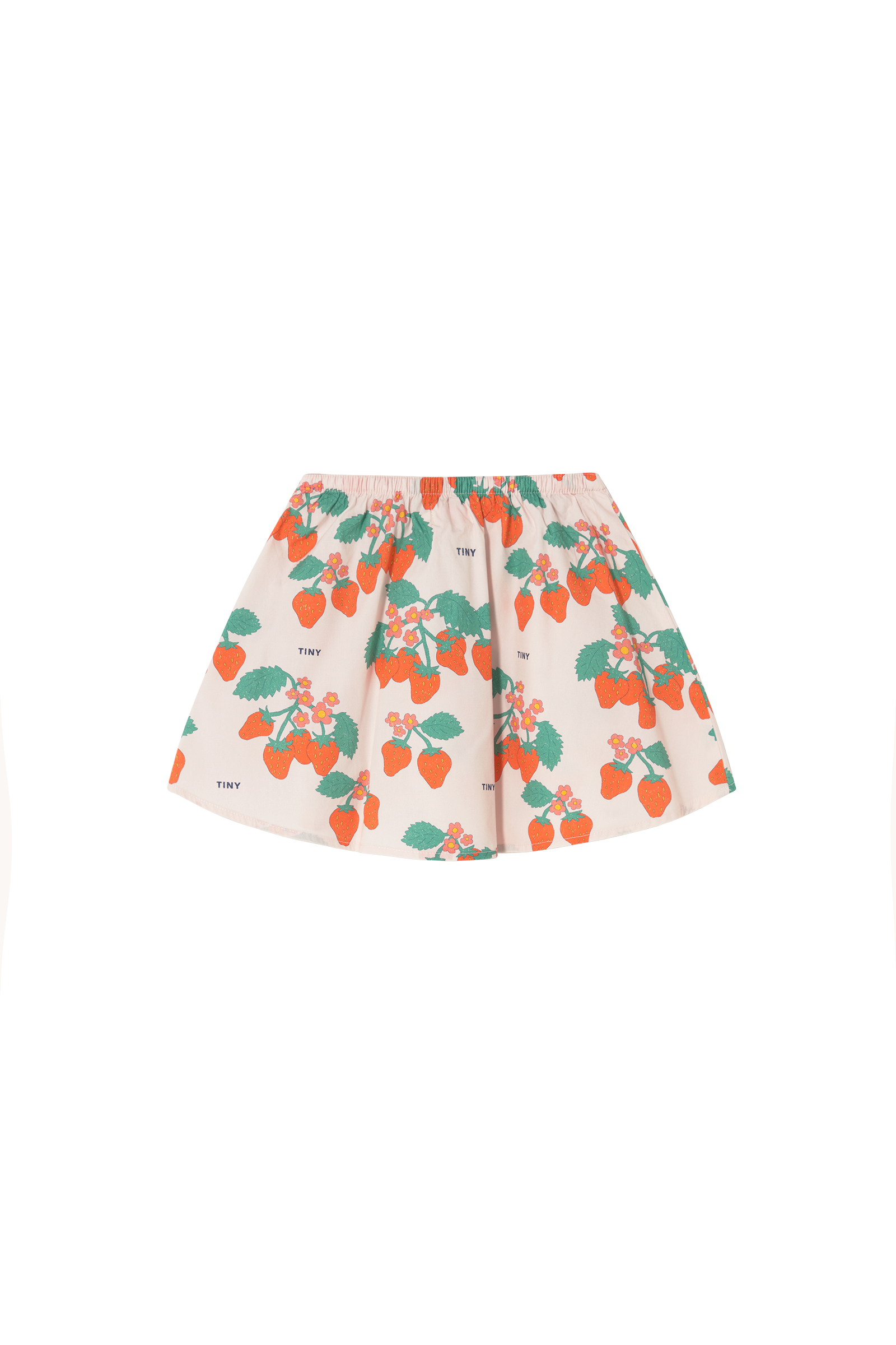 Tiny Cottons Strawberries Skirt - Pastel Pink