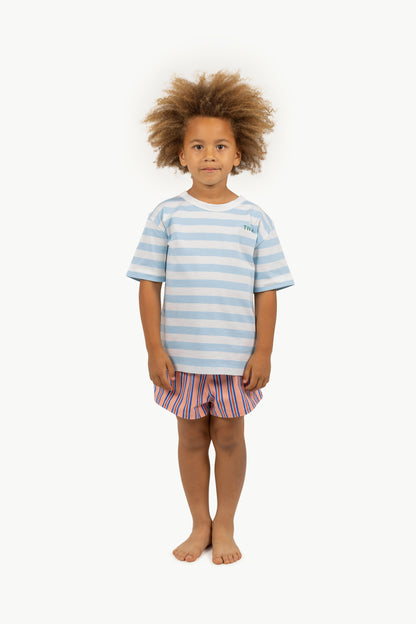 Tiny Cottons Stripes Trunks - Papaya