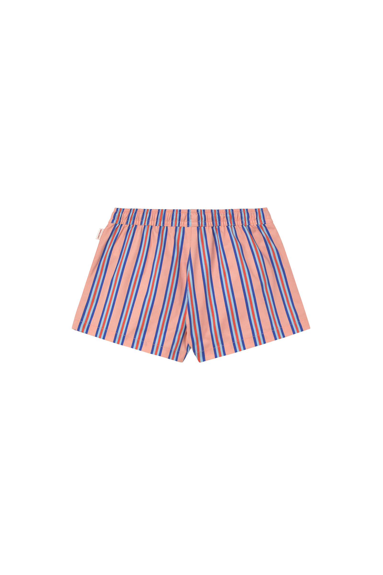Tiny Cottons Stripes Trunks - Papaya