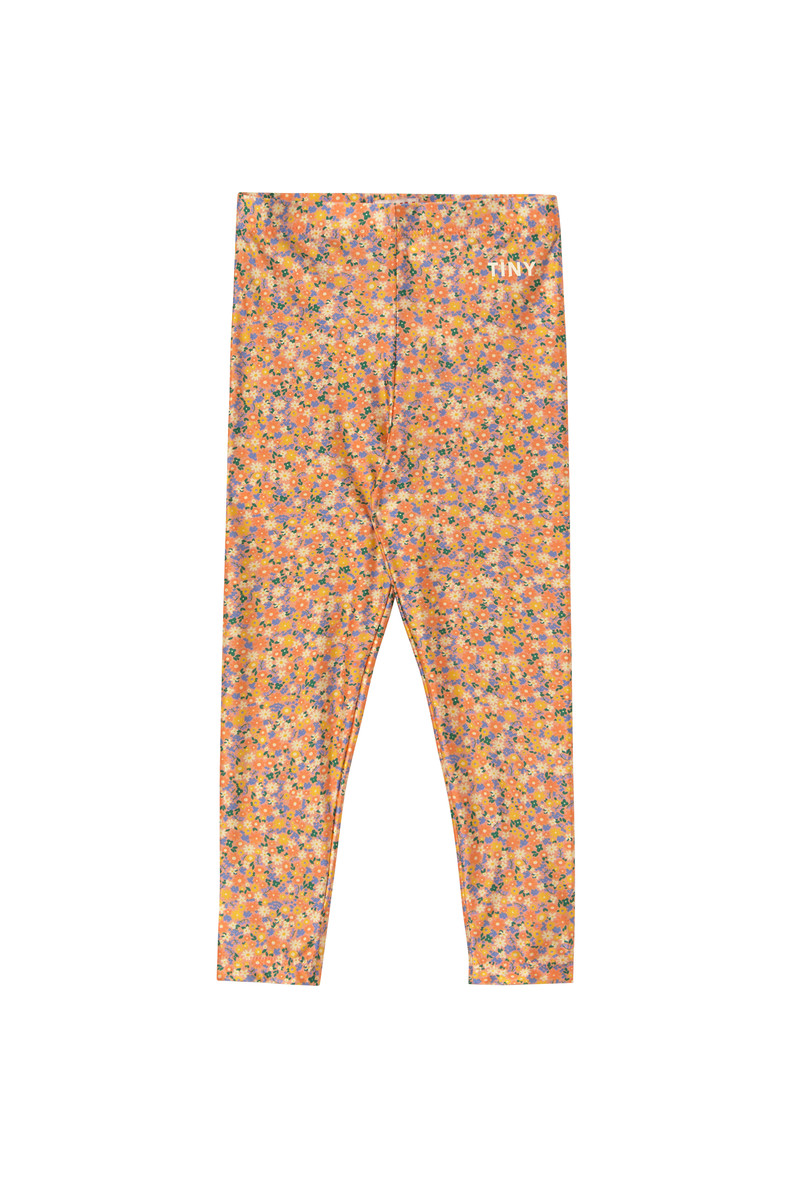 Tiny Cottons Garden Leggings - Papaya