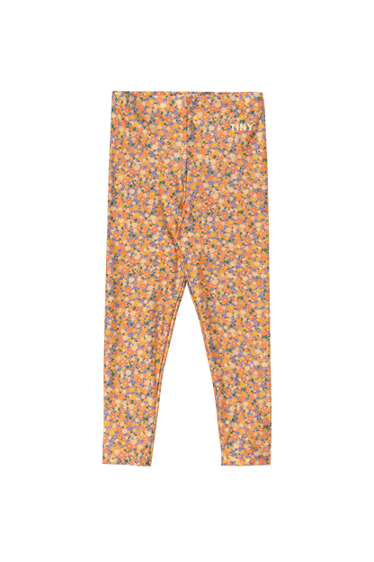 Tiny Cottons Garden Leggings - Papaya