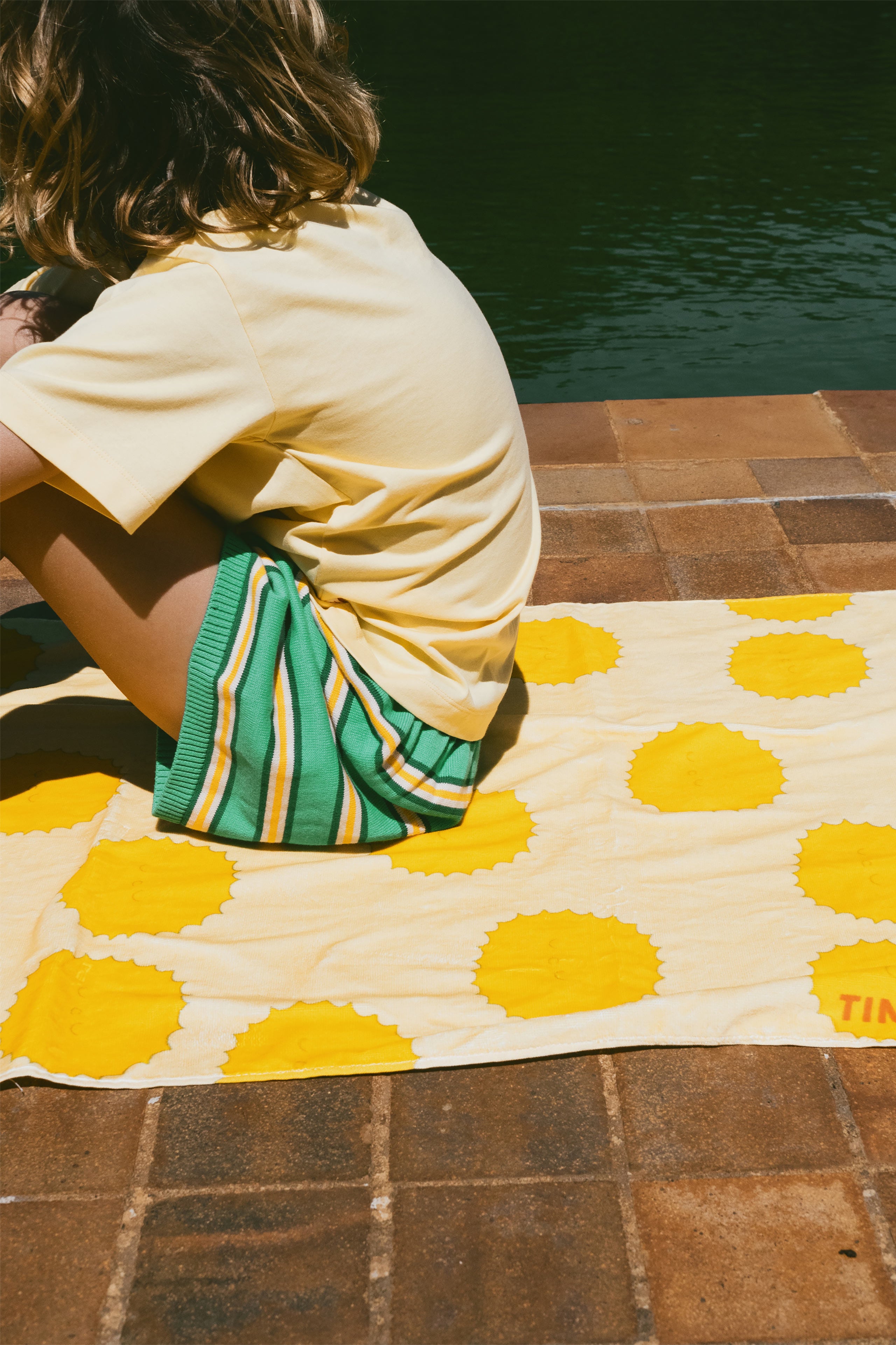 Tiny Cottons Sun Towel - Mellow Yellow