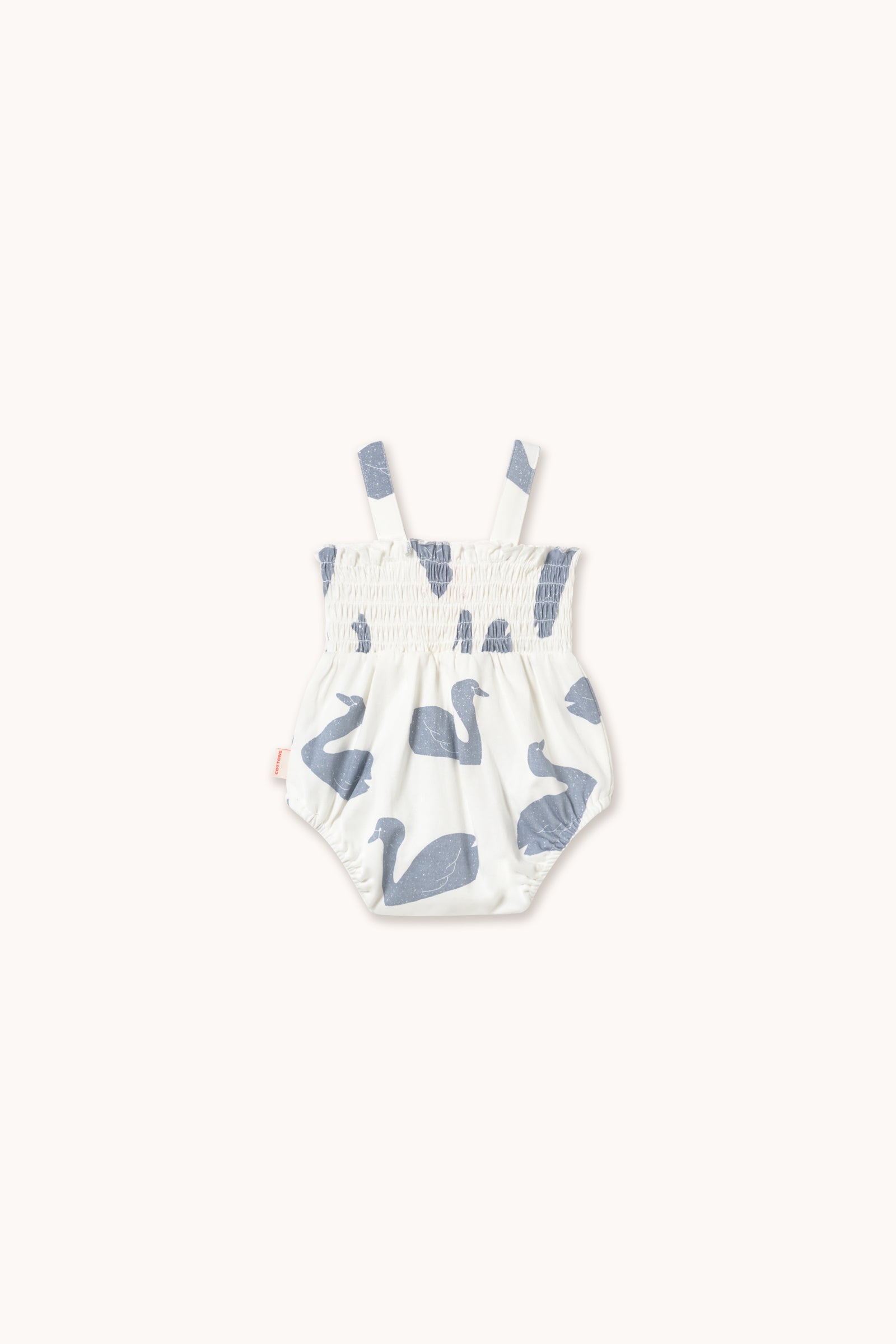Tiny Cottons Big Swans Knitted Body - Off-white