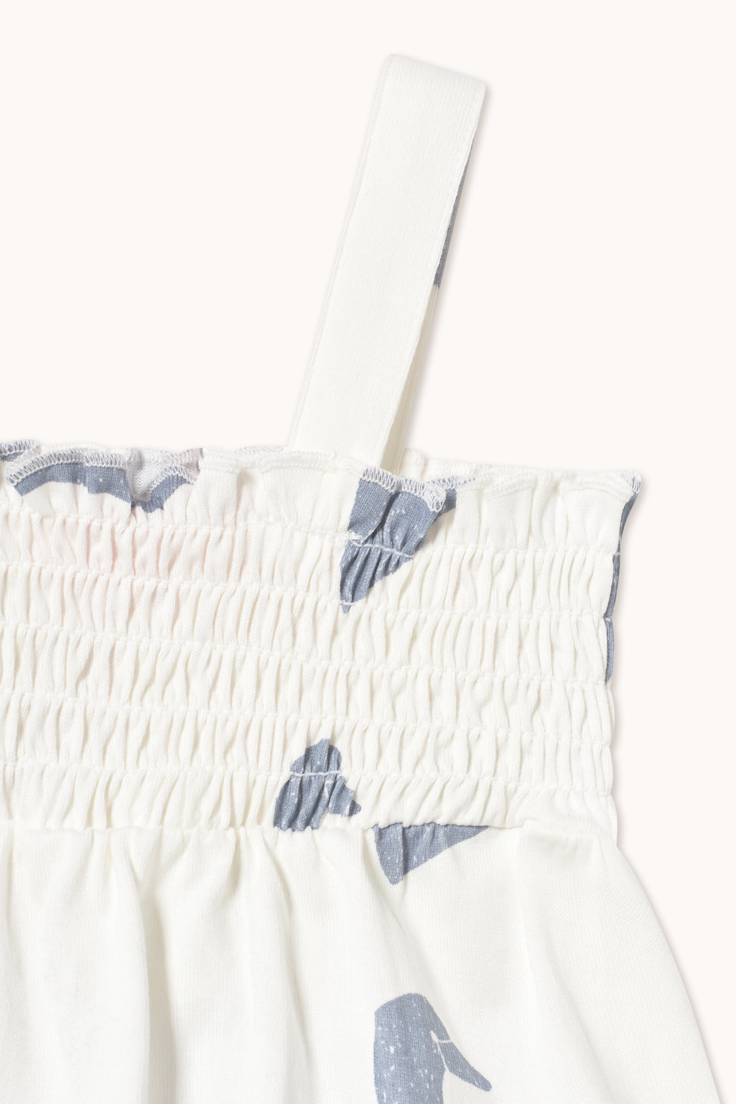 Tiny Cottons Big Swans Knitted Body - Off-white