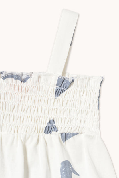 Tiny Cottons Big Swans Knitted Body - Off-white