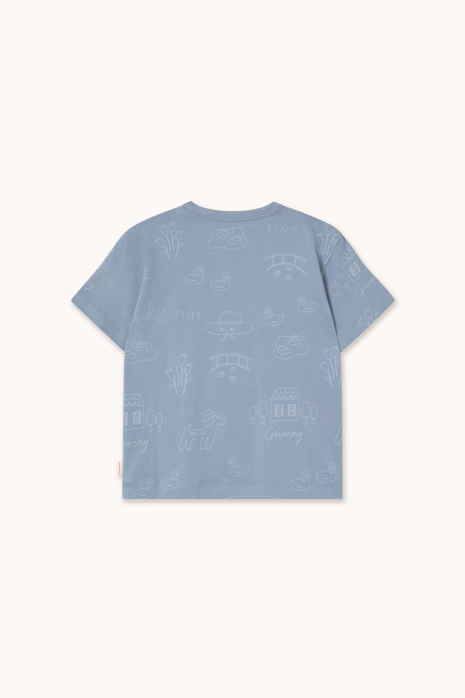Tiny Cottons Tiny Giverny Knitted Tee - Grey