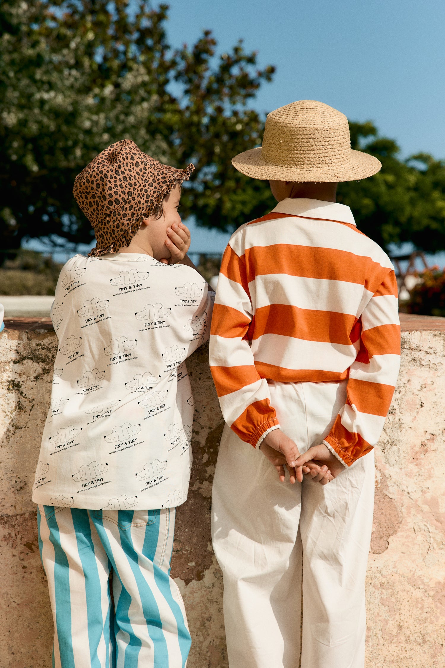 Tiny Cottons Tiny &amp; Tiny Knitted Tee - Off White